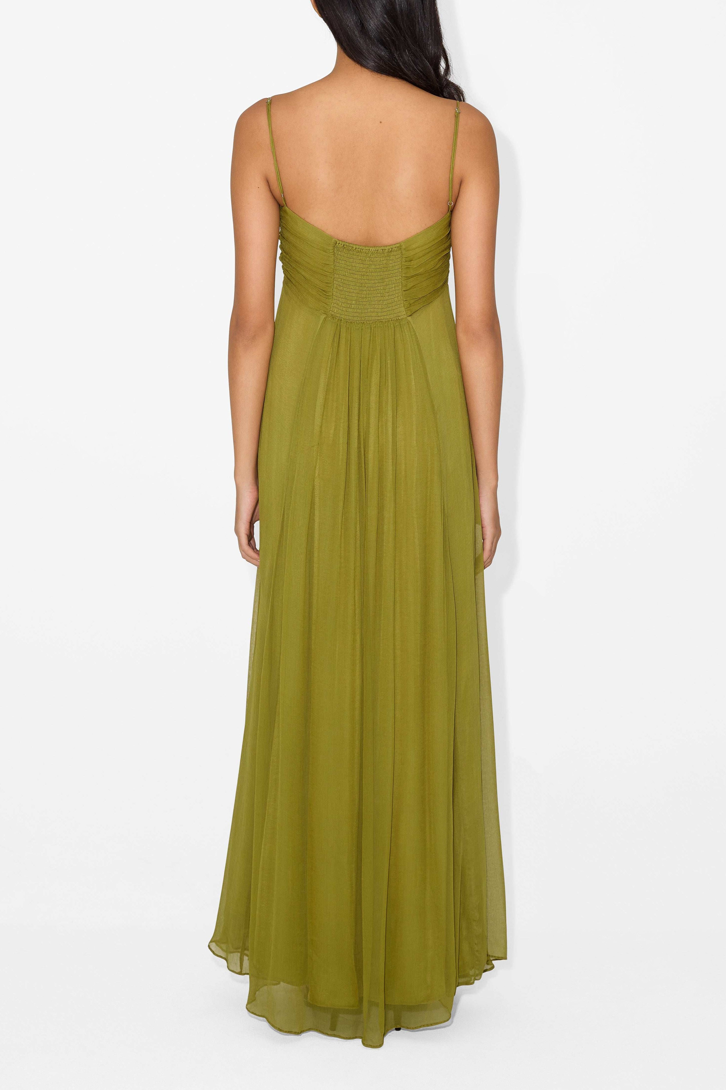 AMELINE | KEYHOLE MAXI DRESS